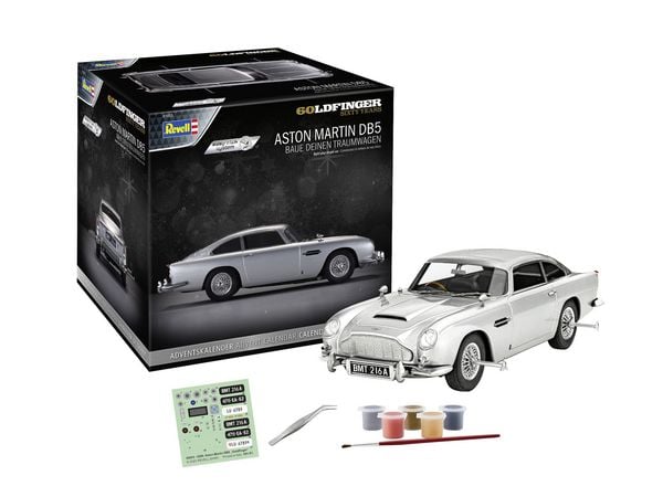 Produktbild: Modellbau Adventskalender "James Bond Aston Martin DB5"
