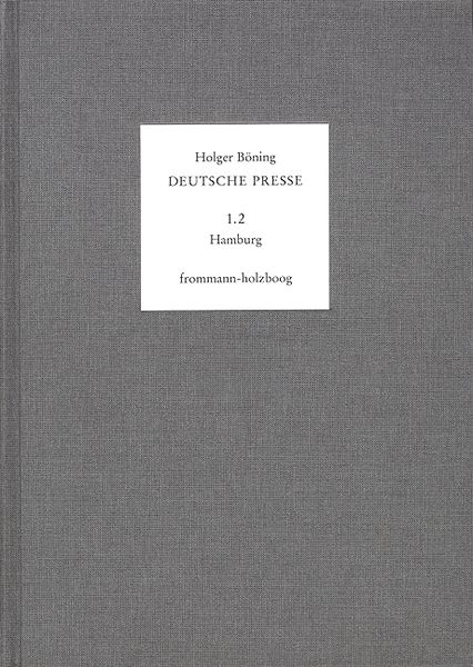 Produktbild: Deutsche Presse / Band 1.2: Hamburg. 1766-1795