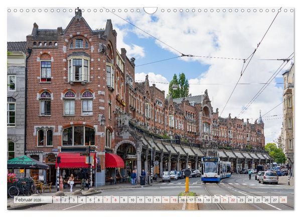 Produktbild: Amsterdam - Hauptstadt der Niederlande (Wandkalender 2026 DIN A3 quer), CALVENDO Monatskalender