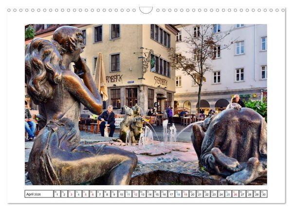 Produktbild: W&uuml;rzburg - Ansichtssache (Wandkalender 2026 DIN A3 quer), CALVENDO Monatskalender