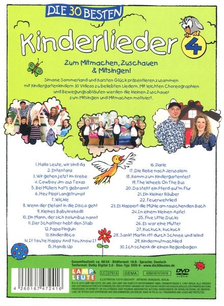 Die 30 besten Kinderlieder 4