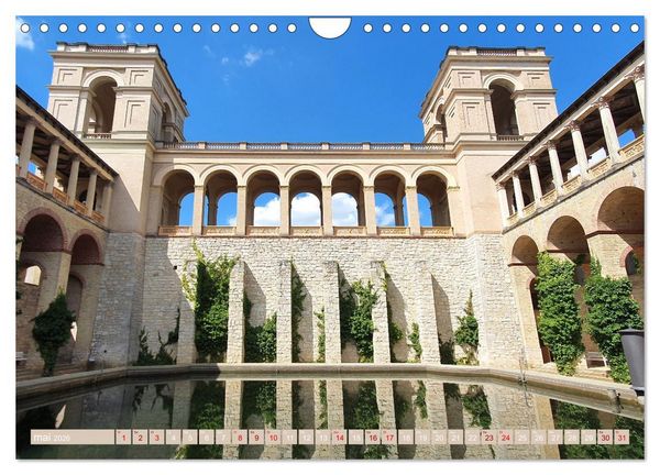 Produktbild: Potsdam - Visite de la magnifique cit&eacute; au sud-ouest de Berlin (Calendrier mural 2026 DIN A4 vertical), CALVENDO calendrier mensuel