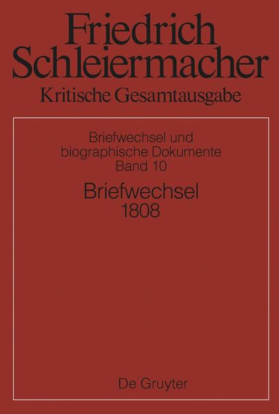 Produktbild: Briefwechsel 1808