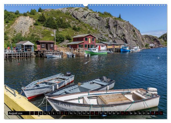 Produktbild: Island of Newfoundland (High Quality Premium Wall Calendar 2026 DIN A2 landscape),CALVENDO 12 Month Wall Calendar