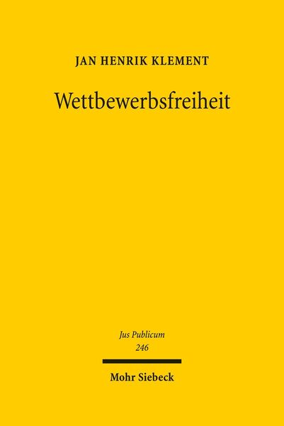 Produktbild: Wettbewerbsfreiheit