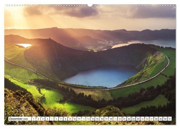 Produktbild: Azoren &ndash; Paradies im Atlantik (hochwertiger Premium Wandkalender 2026 DIN A2 quer), Kunstdruck in Hochglanz