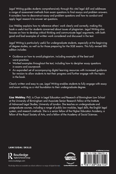Produktbild: Legal Writing