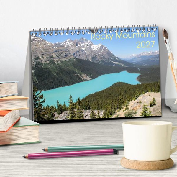 Produktbild: Rocky Mountains 2027 (Tischkalender 2027 DIN A5 quer), CALVENDO Monatskalender