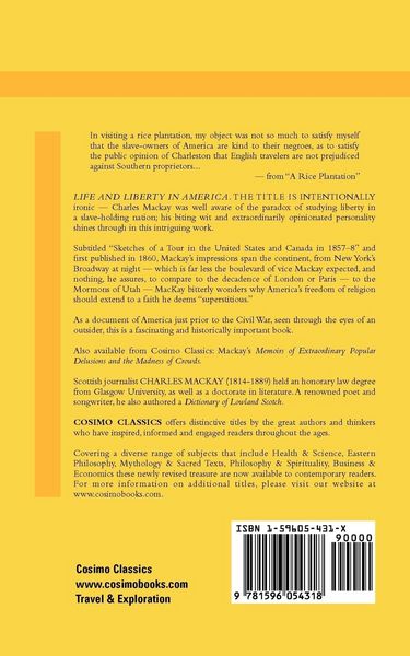 Produktbild: Life and Liberty in America, Sketches of a Tour in the United States and Canada in 1857-8