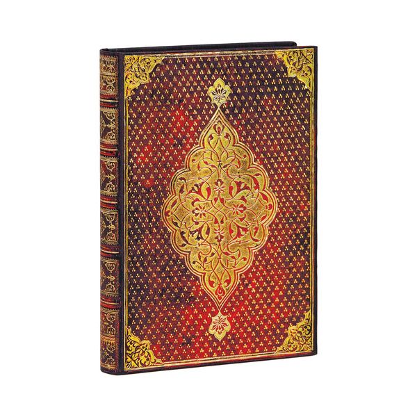 Produktbild: Hardcover Notizbuch Goldenes Kleeblatt, Midi, Unliniert