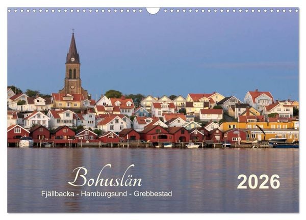 Produktbild: Bohusl&auml;n Fj&auml;llbacka - Hamburgsund - Grebbestad 2026 (Wandkalender 2026 DIN A3 quer), CALVENDO Monatskalender