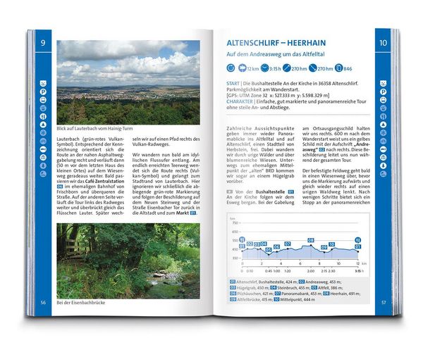 Produktbild: KOMPASS Wanderf&uuml;hrer Vogelsberg-Wetterau, 55 Touren