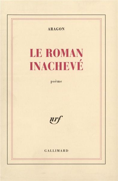 Produktbild: Le roman inachev&eacute;