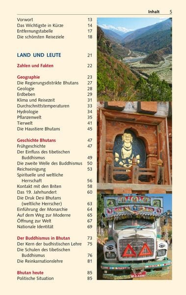 Produktbild: TRESCHER Reisef&uuml;hrer Bhutan