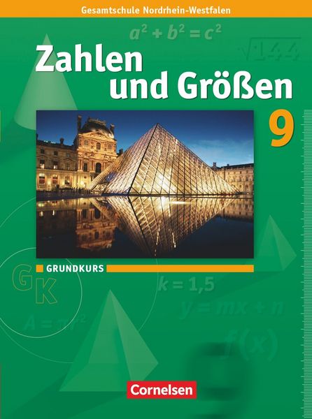 Produktbild: Zahlen und Gr&ouml;&szlig;en - Kernlehrpl&auml;ne Gesamtschule Nordrhein-Westfalen - 9. Schuljahr - Grundkurs