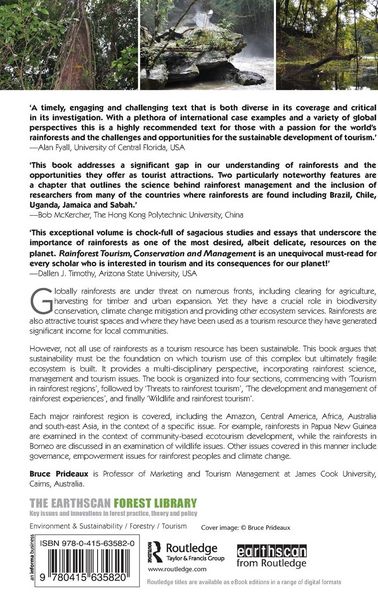 Produktbild: Rainforest Tourism, Conservation and Management