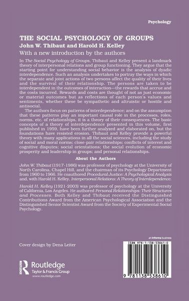 Produktbild: The Social Psychology of Groups