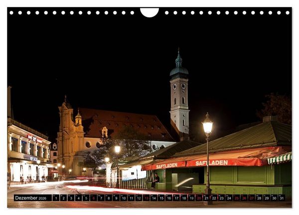 Produktbild: M&uuml;nchen - Die Sch&ouml;ne (Wandkalender 2026 DIN A4 quer), CALVENDO Monatskalender