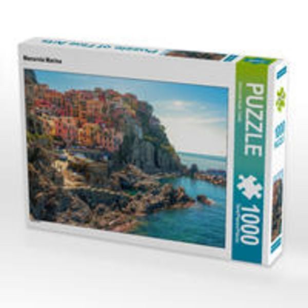 CALVENDO Puzzle Manarola Marina 1000 Teile Lege-Größe 64 x 48 cm Foto-Puzzle Bild von Dora und Andy Tetlak