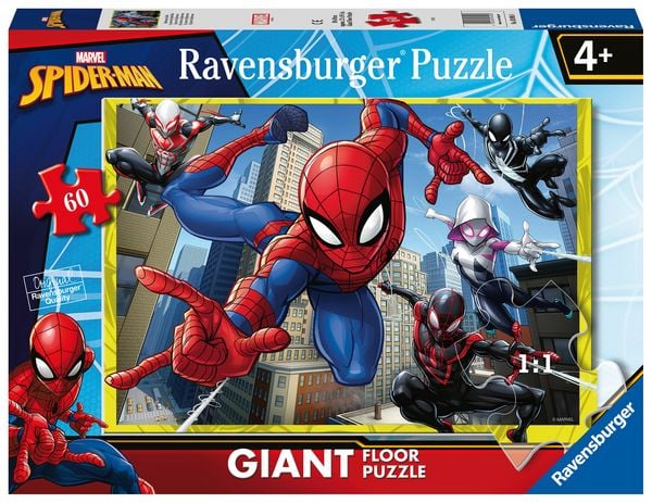 Produktbild: Kinderpuzzle 60 Teile - Marvel Der ultimative Spider-Man - Spidermans Kr&auml;fte