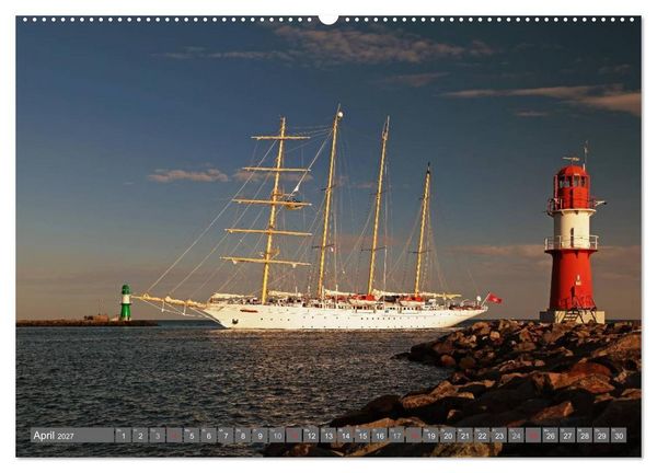 Produktbild: Kreuzfahrt Warnem&uuml;nde (Wandkalender 2027 DIN A2 quer), CALVENDO Monatskalender