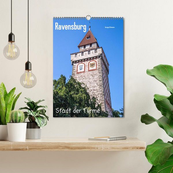 Produktbild: Ravensburg, Stadt der T&uuml;rme (Wandkalender 2026 DIN A3 hoch), CALVENDO Monatskalender