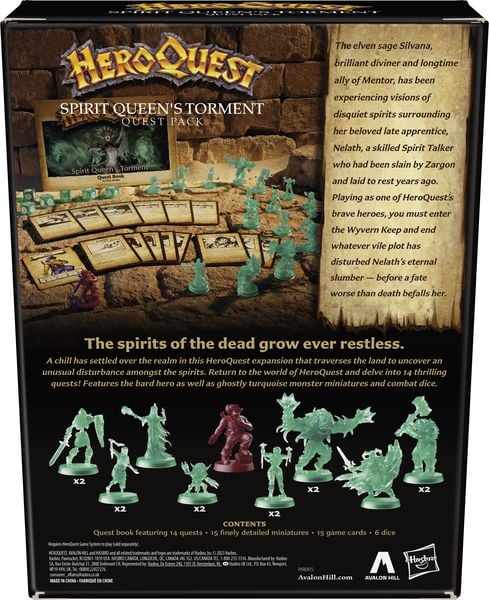 Produktbild: Heroquest: Spirit Queens Torment Quest Pack