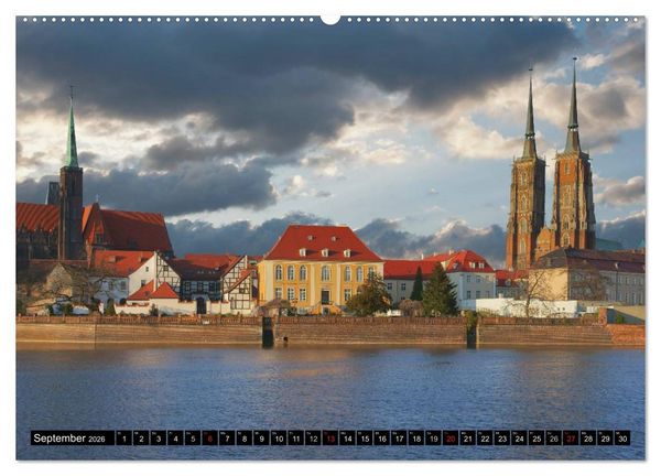 Produktbild: Ein Wochenende in Breslau (Wandkalender 2026 DIN A2 quer), CALVENDO Monatskalender