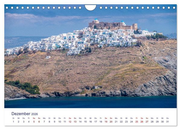 Produktbild: Astypalaia (Wandkalender 2026 DIN A4 quer), CALVENDO Monatskalender
