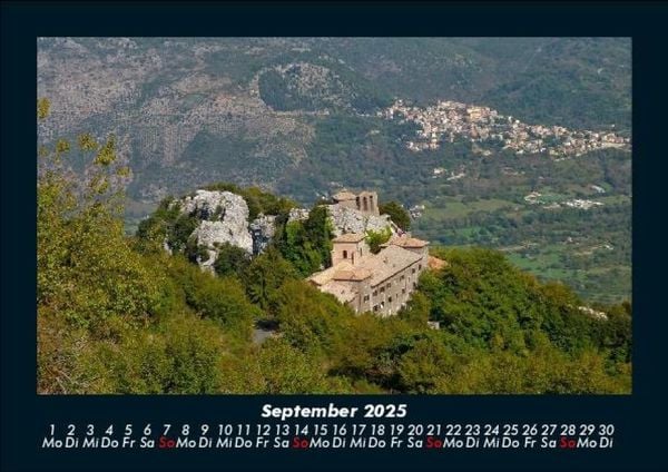 Produktbild: Berge 2025 Fotokalender DIN A5