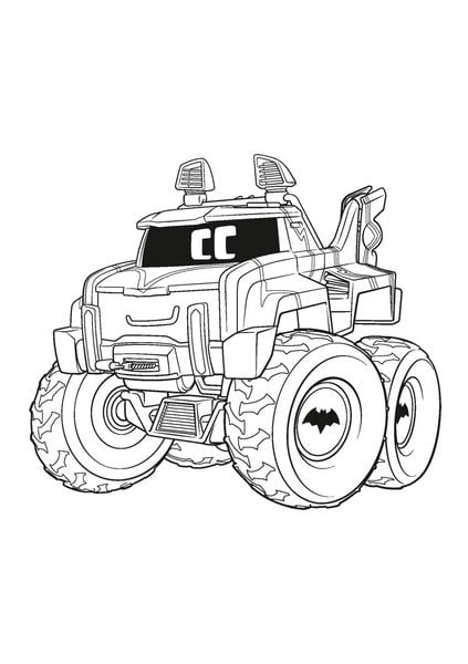 Produktbild: DC Batwheels: Cooler Malblock