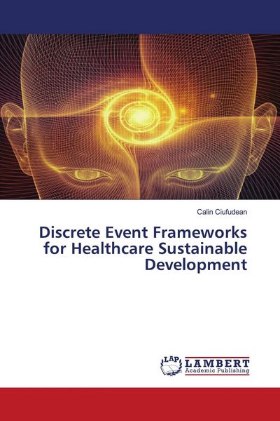 Produktbild: Discrete Event Frameworks for Healthcare Sustainable Development