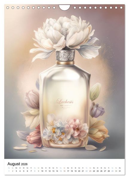Produktbild: Parfum Eleganz im Glas (Wandkalender 2026 DIN A4 hoch), CALVENDO Monatskalender