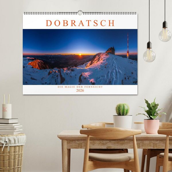 Produktbild: DOBRATSCH - Die Magie der Fernsicht (Wandkalender 2026 DIN A2 quer), CALVENDO Monatskalender