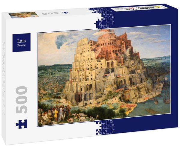 Produktbild: Lais Puzzle Pieter Bruegel d. &Auml;. - Turmbau zu Babel 500 Teile