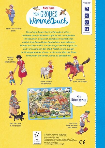 Produktbild: Mein gro&szlig;es Wimmelbuch | F&uuml;r Kinder ab 2 Jahren