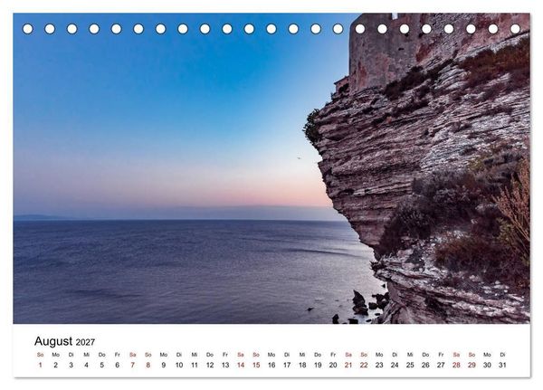 Produktbild: Korsika - Die Sch&ouml;ne im MIttelmeer (Tischkalender 2027 DIN A5 quer), CALVENDO Monatskalender