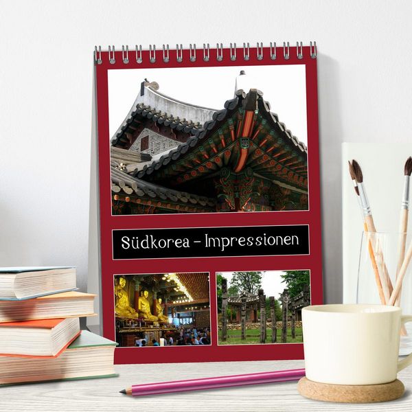 Produktbild: S&uuml;dkorea &ndash; Impressionen (Tischkalender 2026 DIN A5 hoch), CALVENDO Monatskalender