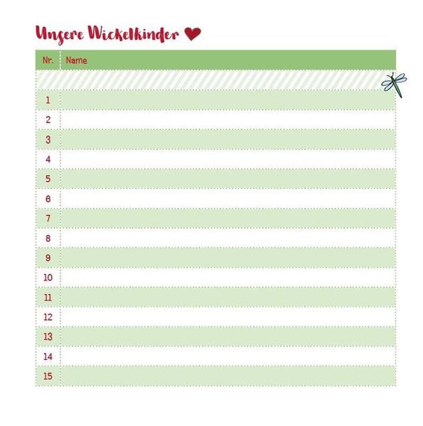 Produktbild: Unser Wickelbuch f&uuml;r Krippenkinder