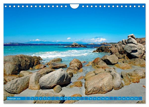 Produktbild: Traumhaftes Sardinien (Wandkalender 2026 DIN A4 quer), CALVENDO Monatskalender