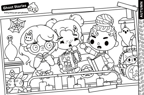 Produktbild: Toca Boca Dream Life Colouring Book