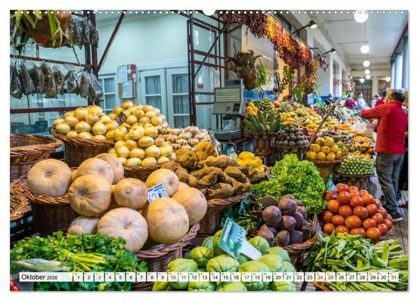 Produktbild: Madeira - Funchal (Wandkalender 2026 DIN A2 quer), CALVENDO Monatskalender