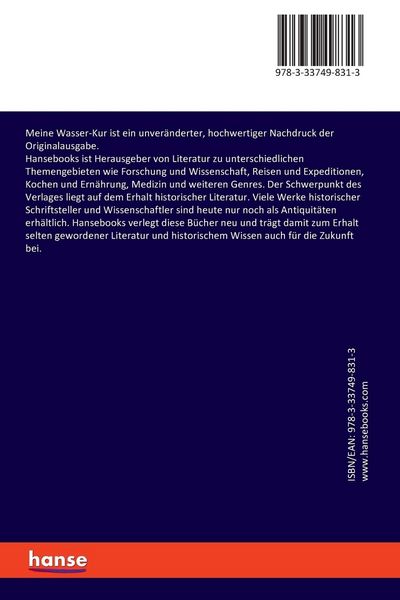 Produktbild: Meine Wasser-Kur