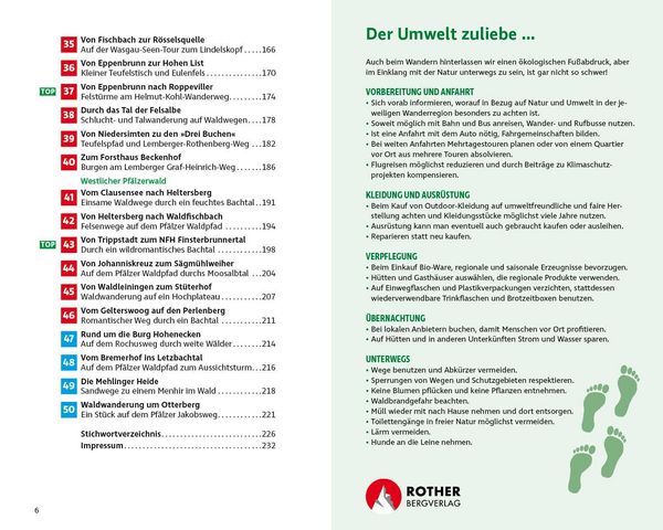 Produktbild: ROTHER Wanderbuch Wandern & Einkehren Pf&auml;lzerwald und Deutsche Weinstra&szlig;e