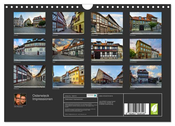 Produktbild: Osterwieck Impressionen (Wandkalender 2026 DIN A4 quer), CALVENDO Monatskalender