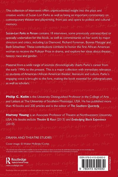 Produktbild: Suzan-Lori Parks in Person
