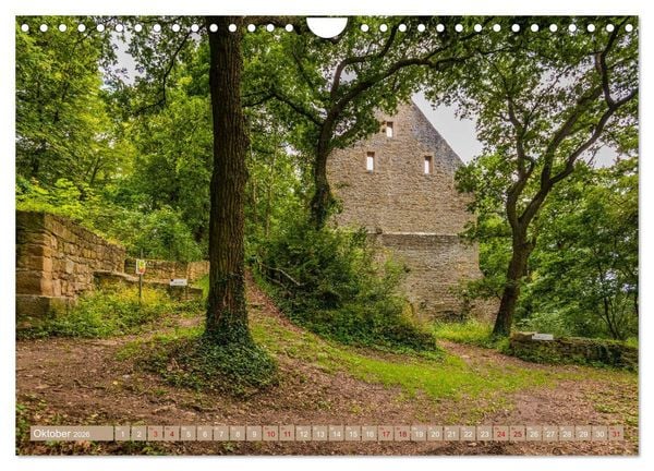 Produktbild: Mystischer Disibodenberg (Wandkalender 2026 DIN A4 quer), CALVENDO Monatskalender
