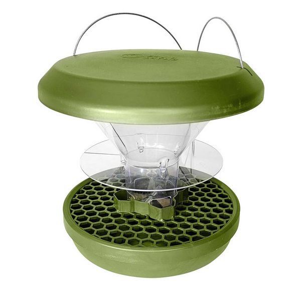 Produktbild: Swissinno Gro&szlig;vogel-Abwehr-Ring f&uuml;r Futtersilo Silber 1 St. 1 860 001K