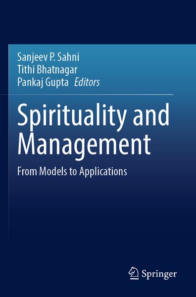 Produktbild: Spirituality and Management