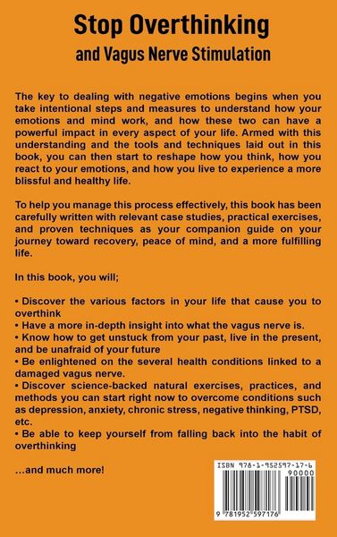 Produktbild: Stop Overthinking and Vagus Nerve Stimulation (2 Books in 1)